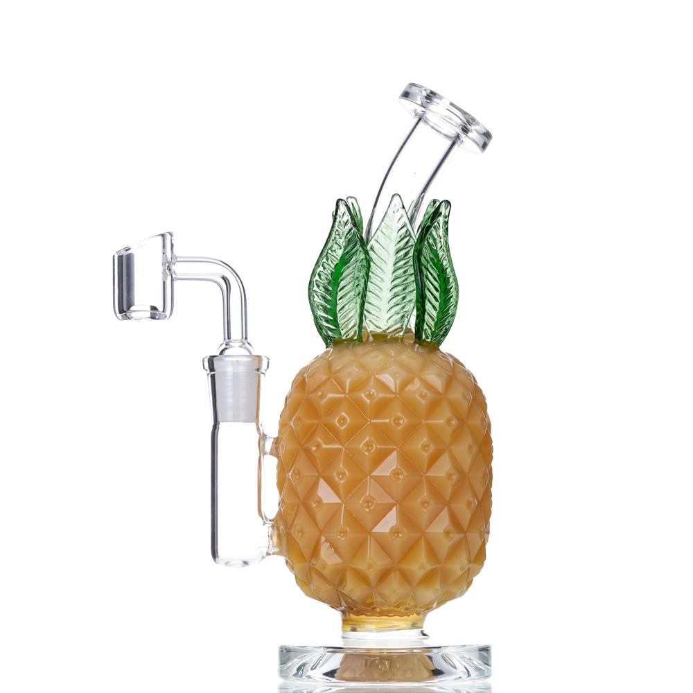 Hookahs Glass Bong Dab Rig Water Bongs Smoking Pipe Pineapple Design 7.8 Inch Height 14.4mm Joint with Quartz Banger Or Slide Bowl
Hookahs Glass Bong Dab Rig Water Bongs Smoking Pipe Pineapple Design 7.8 Inch Height 14.4mm Joint with Quartz Banger Or Slide Bowl