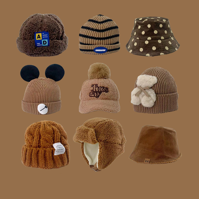 Hats & Caps Childrens Lei Feng Cap Winter Warm Coffee Color Baby Ear Protection Wind-Proof Wholesale Korean Cute Winter Girls Hat, Xmx3168 big c card-average size
Hats & Caps Childrens Lei Feng Cap Winter Warm Coffee Color Baby Ear Protection Wind-Proof Wholesale Korean Cute Winter Girls Hat, Xmx3168 big c card-average size