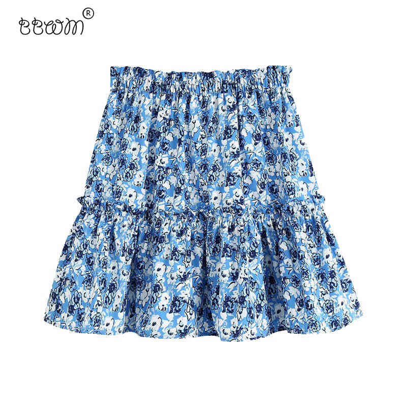 Women Fashion Floral Printed Pleated Mini Skirt Vintage Elastic Waist Skirts Girls Chic Faldas 210520, As picture
Women Fashion Floral Printed Pleated Mini Skirt Vintage Elastic Waist Skirts Girls Chic Faldas 210520, As picture
