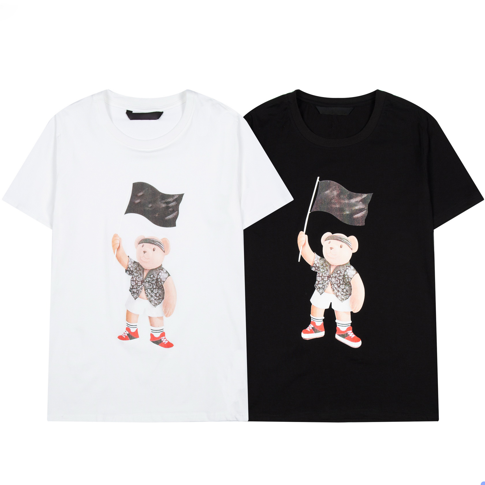 2021ss tops 100%cotton mens t-shirt womens fashion T-shirts Size -XLL precision print t shirt bear raises the flag casual, White
2021ss tops 100%cotton mens t-shirt womens fashion T-shirts Size -XLL precision print t shirt bear raises the flag casual, White