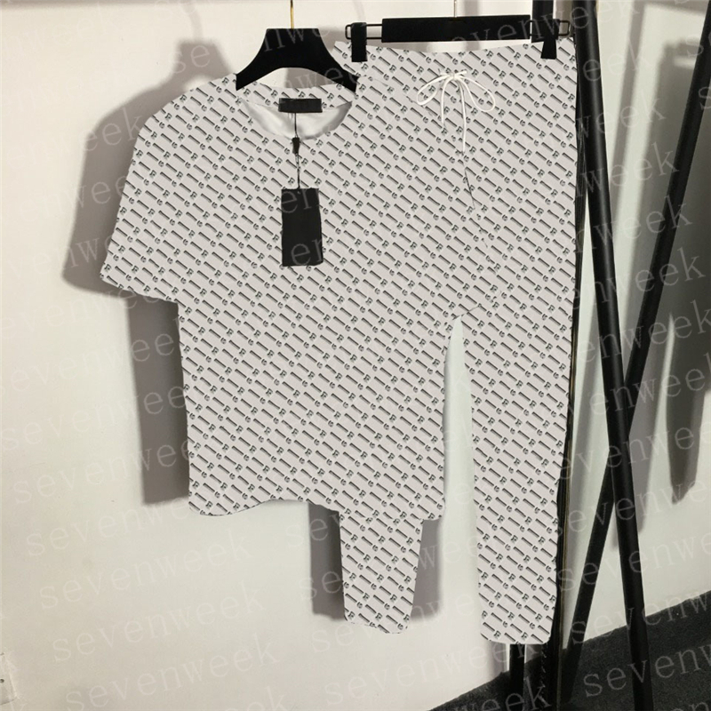 Full Letters Print T Shirts Pants Suits Womens Tracksuits Fashion Casual Short Sleeve Tshirt Sports Suits For Women, Black
Full Letters Print T Shirts Pants Suits Womens Tracksuits Fashion Casual Short Sleeve Tshirt Sports Suits For Women, Black