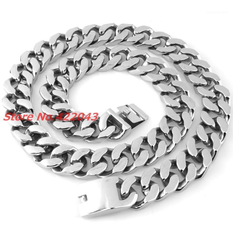 High Quality For Men's Gifts Jewelry COOL POLISHED HEAVY CUBAN CURB CHAIN Stainless Steel Necklace Or Bracelet Bangle 21mm Wide Chains
High Quality For Men's Gifts Jewelry COOL POLISHED HEAVY CUBAN CURB CHAIN Stainless Steel Necklace Or Bracelet Bangle 21mm Wide Chains