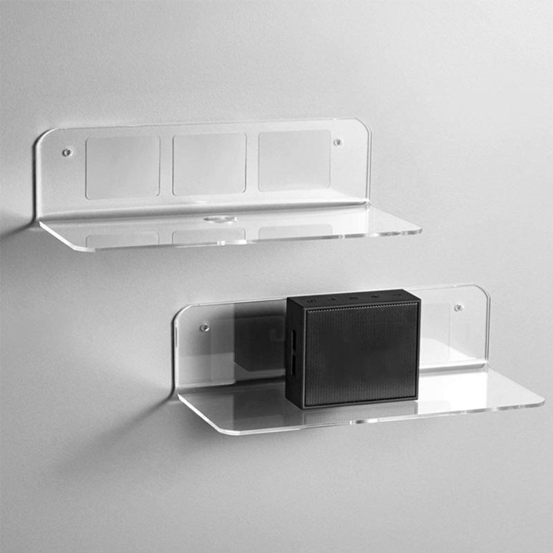 Hooks & Rails Acrylic Clear Floating Shelves Wall Shelf For Bathroom Display With Hole Spice Rack Kitchen Accessories
Hooks & Rails Acrylic Clear Floating Shelves Wall Shelf For Bathroom Display With Hole Spice Rack Kitchen Accessories