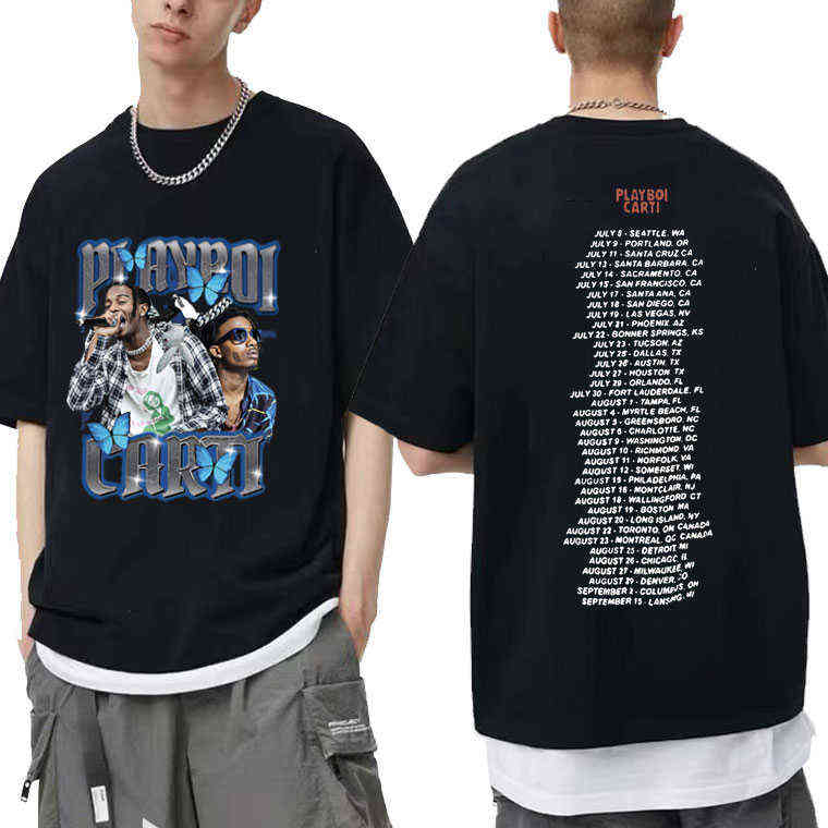Awesome Men Playboi Carti Hip Hop Trend T Shirts Short Sleeve 2pac Rap Tshirt Harajuku Print T-Shirt Regular Men Women Tee Shirt G1222, Green
Awesome Men Playboi Carti Hip Hop Trend T Shirts Short Sleeve 2pac Rap Tshirt Harajuku Print T-Shirt Regular Men Women Tee Shirt G1222, Green