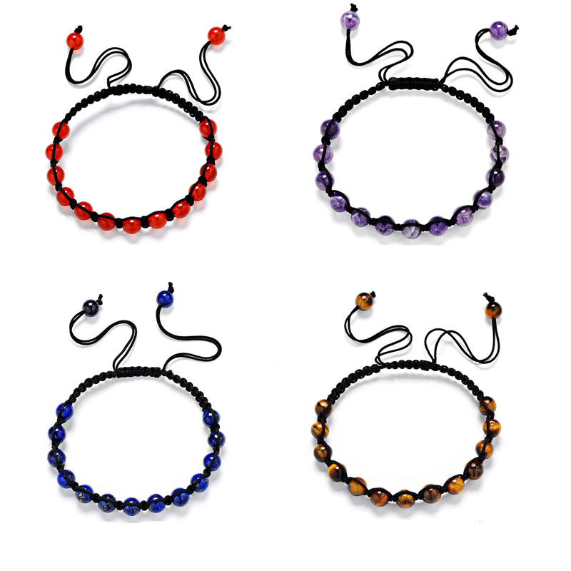 6mm Natural Stone Handmade Rope Braided Beaded Adjustable Charm Bracelets Party Club Decor Yoga Jewelry For Women Men
6mm Natural Stone Handmade Rope Braided Beaded Adjustable Charm Bracelets Party Club Decor Yoga Jewelry For Women Men