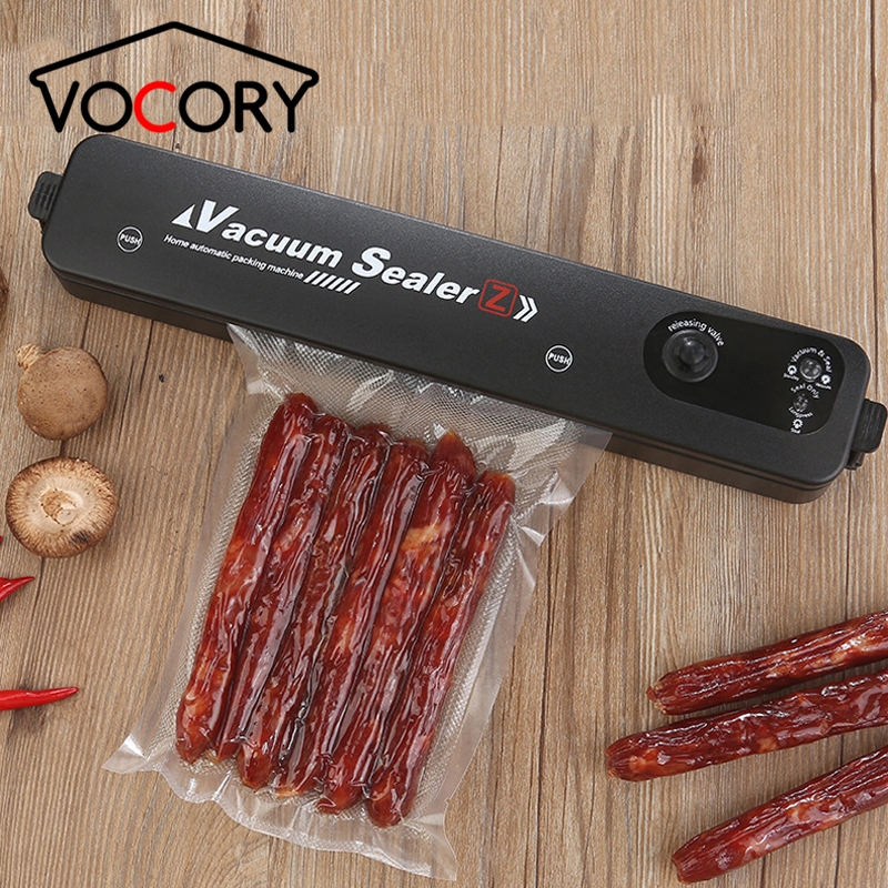 New Upgrade Vacuum Sealer Machine Black Style EU/US Plug 220/110V FREE GIFT 10pcs Food Vacuum Bags Kitchen Vacuum Packer Machine
New Upgrade Vacuum Sealer Machine Black Style EU/US Plug 220/110V FREE GIFT 10pcs Food Vacuum Bags Kitchen Vacuum Packer Machine