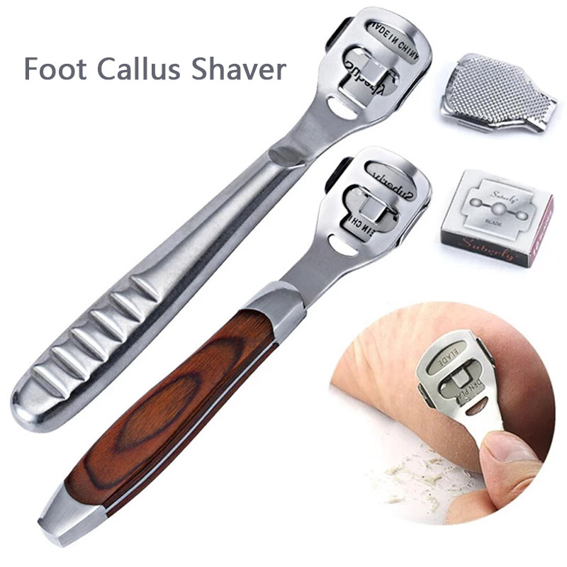 Foot Callus Shaver Heel Hard Skin Remover Hand Pedicure Razor Tool Shavers Stainless Steel Handle 10 Blades Feet Care Tools Set
Foot Callus Shaver Heel Hard Skin Remover Hand Pedicure Razor Tool Shavers Stainless Steel Handle 10 Blades Feet Care Tools Set