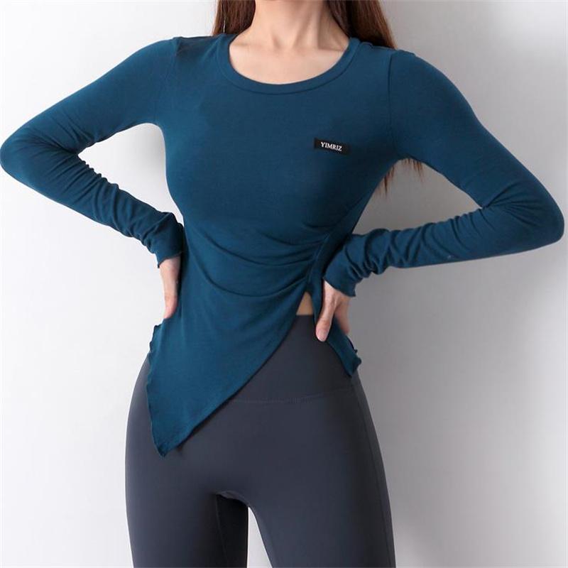 Yoga Outfit Women Long-Sleeved Top Side Gym Exercise Fitness Blouse Split Sexy Running Breathable Sports Pilates Push-Up
Yoga Outfit Women Long-Sleeved Top Side Gym Exercise Fitness Blouse Split Sexy Running Breathable Sports Pilates Push-Up