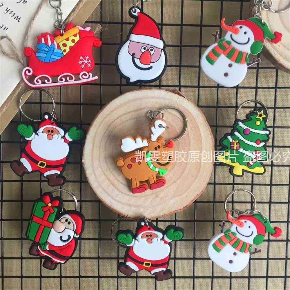 PVC Christmas Santa Mini Key Chain Presents Fashion Lovely Cartoon Plastic Gift Merry Xams Key Ring Bags Pandents For Boys and Girls G80GSWW
PVC Christmas Santa Mini Key Chain Presents Fashion Lovely Cartoon Plastic Gift Merry Xams Key Ring Bags Pandents For Boys and Girls G80GSWW