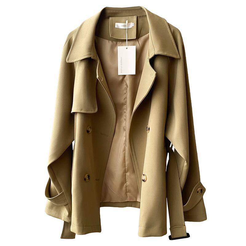Women's Trench Coats Nice Spring And Autumn Women Windbreaker Jacket Casual Double-breasted Coat Female Wild Drop NS2553, Beige
Women's Trench Coats Nice Spring And Autumn Women Windbreaker Jacket Casual Double-breasted Coat Female Wild Drop NS2553, Beige