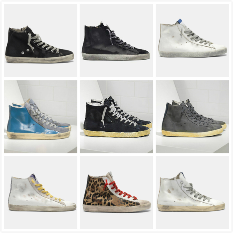 Golden Francy High top Shoe Italy Brand Sneakers Classic White Do-old Dirty Shoe Gooses Designer Man Women Shoes, Black
Golden Francy High top Shoe Italy Brand Sneakers Classic White Do-old Dirty Shoe Gooses Designer Man Women Shoes, Black