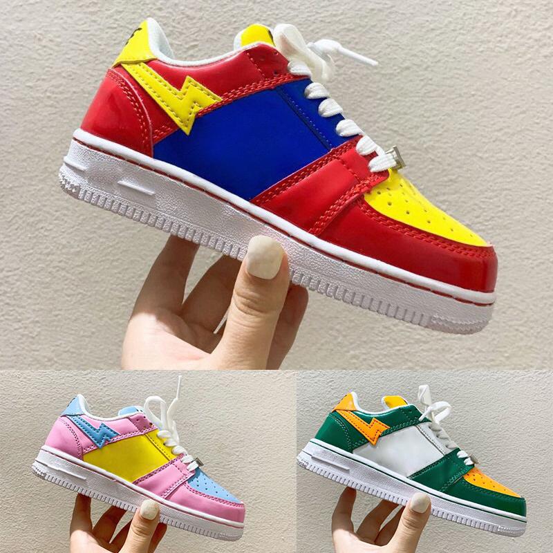 Green Pink Yellow Childrens Concepts Deliver Exclusive Baped Stas X Aforce 1 Footwear One Trainers Kids Sport Shoes Boy Girls 1 Sneakers, Red
Green Pink Yellow Childrens Concepts Deliver Exclusive Baped Stas X Aforce 1 Footwear One Trainers Kids Sport Shoes Boy Girls 1 Sneakers, Red