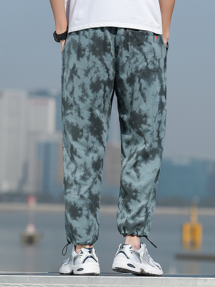 Autumn Casual Camouflage Pants Men Color Matching Fashion Joggers Streetwear Trousers Mens Clothing