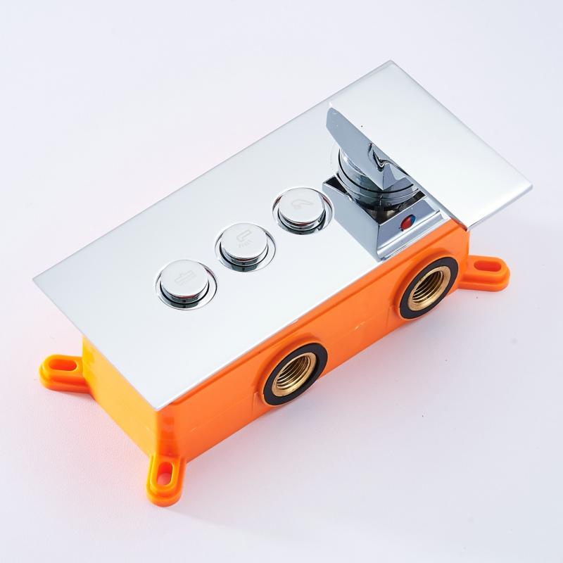Embedded Box Multifunction Shower Control Switch Valve Bathroom Concealed Faucet Wall Mounted B-9916 Sets 
Embedded Box Multifunction Shower Control Switch Valve Bathroom Concealed Faucet Wall Mounted B-9916 Sets