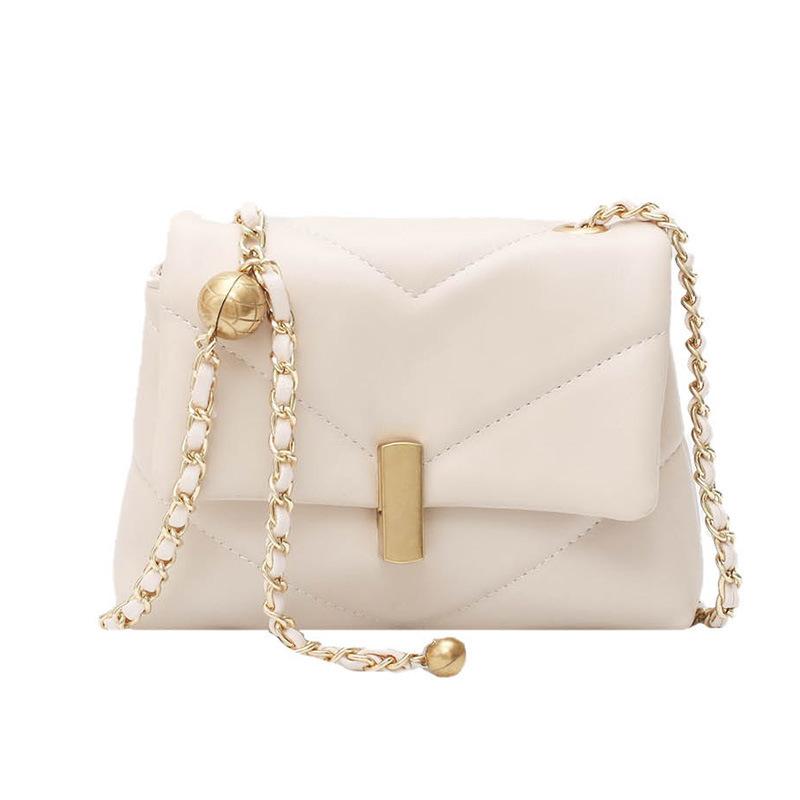 Cross Body 2021 Arrivals Women Shoulder Bag For Female PU Leather White Solid Color Soft Surface Design Fashion Girl's Latch Chain, Beige
Cross Body 2021 Arrivals Women Shoulder Bag For Female PU Leather White Solid Color Soft Surface Design Fashion Girl's Latch Chain, Beige