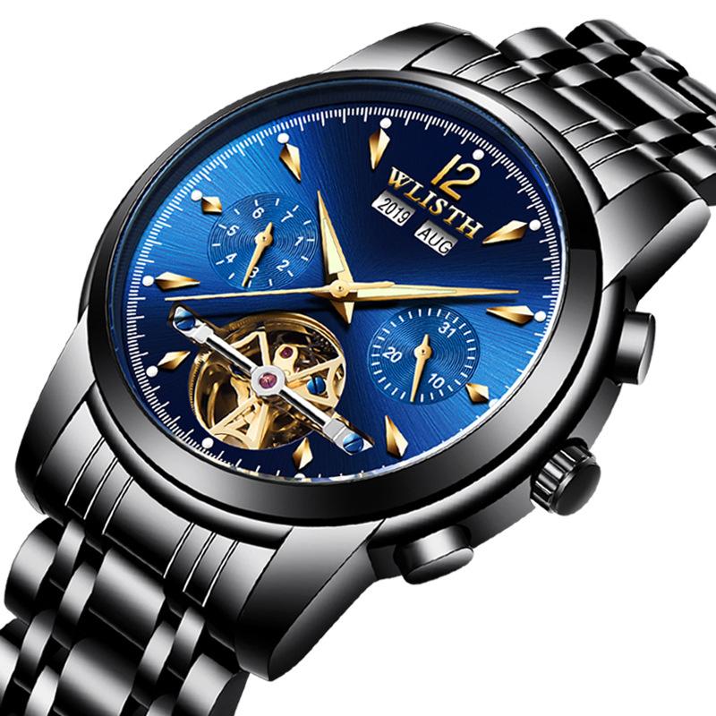 Wristwatches 2021 Watch Automatic Men Waterproof Business Male Clock Stainless Stee Sport Wrist Reloj Tourbillon, Slivery;brown
Wristwatches 2021 Watch Automatic Men Waterproof Business Male Clock Stainless Stee Sport Wrist Reloj Tourbillon, Slivery;brown