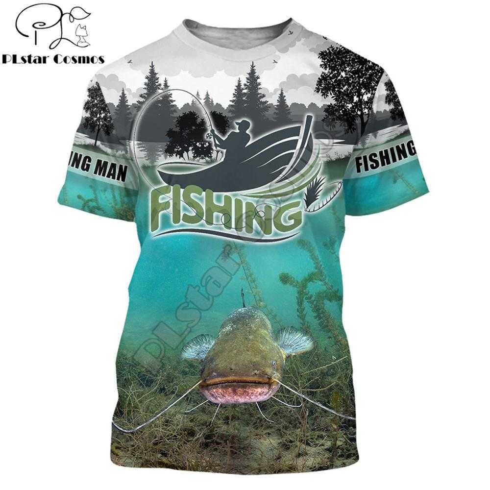 Summer Men t shirt 3D Catfish Fishing Printed T-Shirts Harajuku Casual short Sleeve Tee shirts Unisex Cool t-shirt QDY004 210629
Summer Men t shirt 3D Catfish Fishing Printed T-Shirts Harajuku Casual short Sleeve Tee shirts Unisex Cool t-shirt QDY004 210629