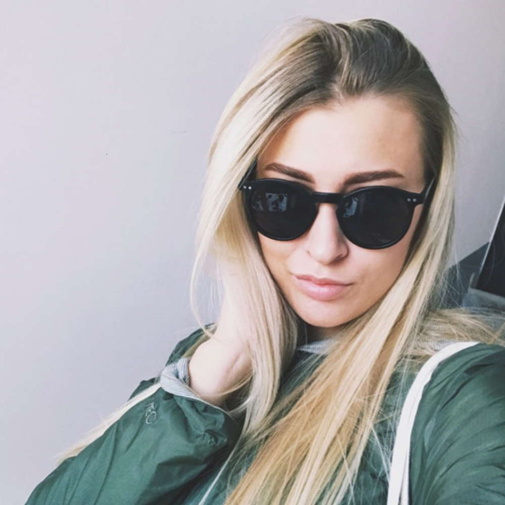 Glass round frame meter nail Sunglass cat's Eye Sunglass color frame frosted Sunglass 
Glass round frame meter nail Sunglass cat's Eye Sunglass color frame frosted Sunglass