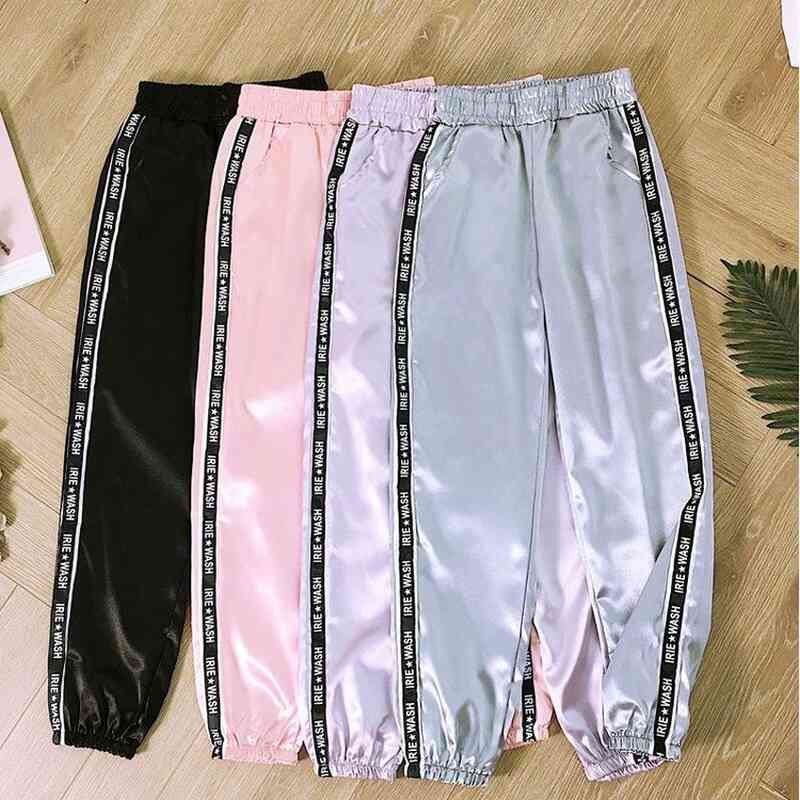 Spring Summer Trendy Highlight Lady Harem Pants Female Casual Sport Ribbon Trousers High Waist Harajuku Joggers Women' 210603, Purple
Spring Summer Trendy Highlight Lady Harem Pants Female Casual Sport Ribbon Trousers High Waist Harajuku Joggers Women' 210603, Purple