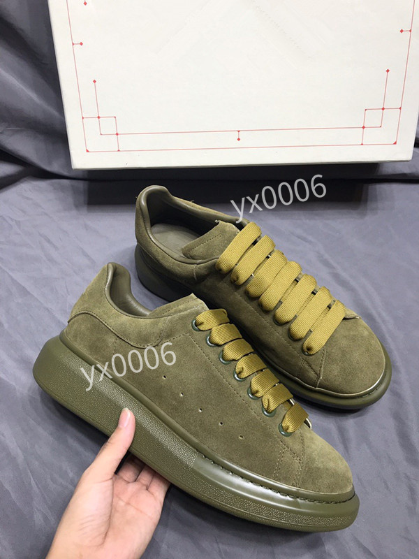 2021 Designer Platform Casual Shoes Men Women Leather Lace Up Sneakers Luxury White Black Velvet Suede Trainers Jogging Walking gp191120, Choose the color
2021 Designer Platform Casual Shoes Men Women Leather Lace Up Sneakers Luxury White Black Velvet Suede Trainers Jogging Walking gp191120, Choose the color