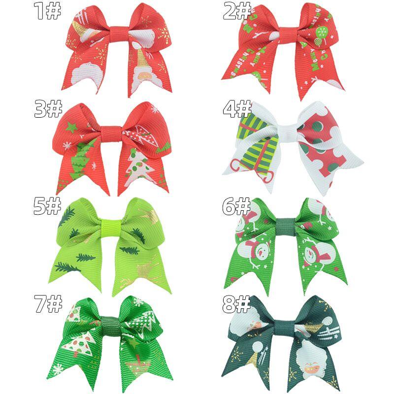 Kids Children Bow Barrettes Hairpin Baby Girls Handmade Hair Clip Accessories For Christmas Day, Slivery;white
Kids Children Bow Barrettes Hairpin Baby Girls Handmade Hair Clip Accessories For Christmas Day, Slivery;white
