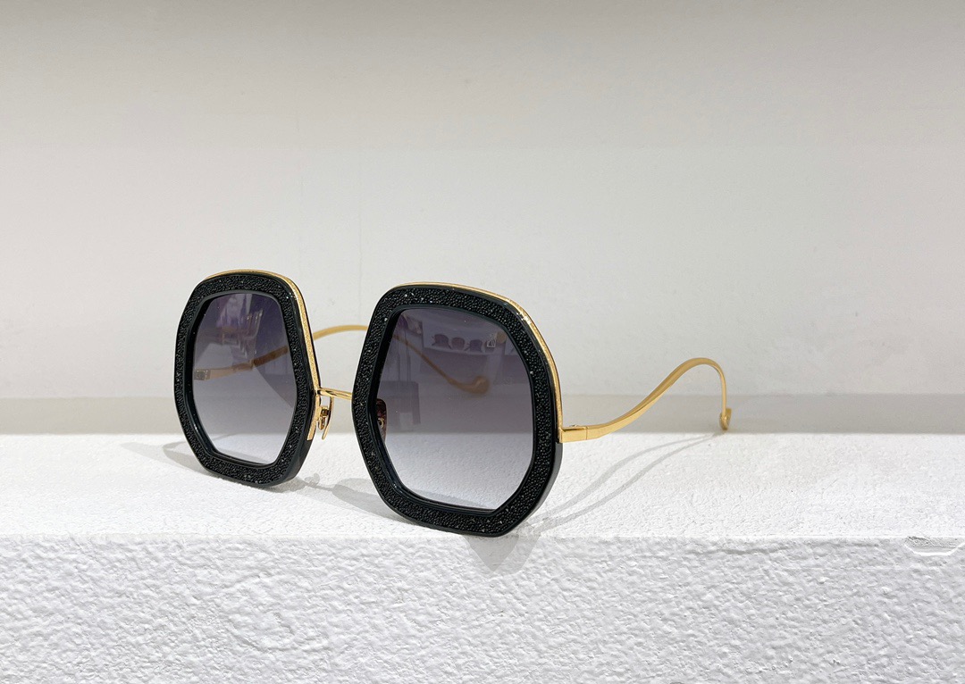 designer Sunglasses For Men and Women Summer ANNA mens sunglasses beaming star blach style Anti-Ultraviolet Retro Plate Full Frame fashion Eyeglasses Random Box