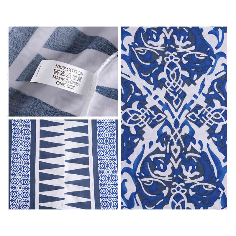 Cotton Long Beach Dress Swimwear Cover up Sarong Wrap Tunicas Playa Mujer Pareos Swim suit cover Up Wear Tunic Q642 210420