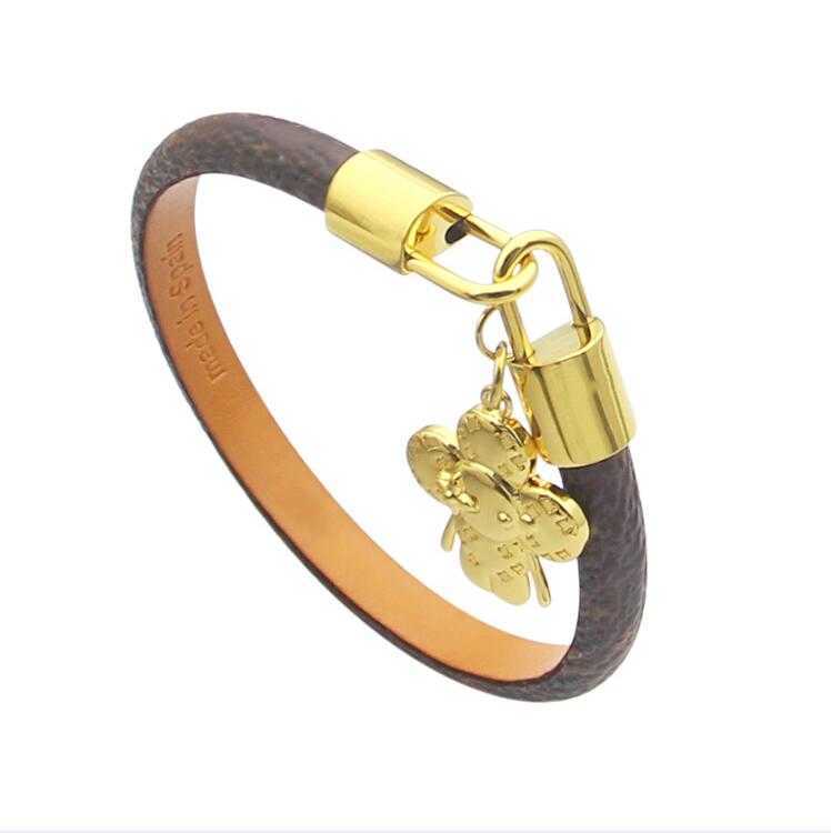 2021 Flower Leather Bracelets Gold Buckle High Quality Couple Jewelry Charm Bracelet Supply L999
2021 Flower Leather Bracelets Gold Buckle High Quality Couple Jewelry Charm Bracelet Supply L999