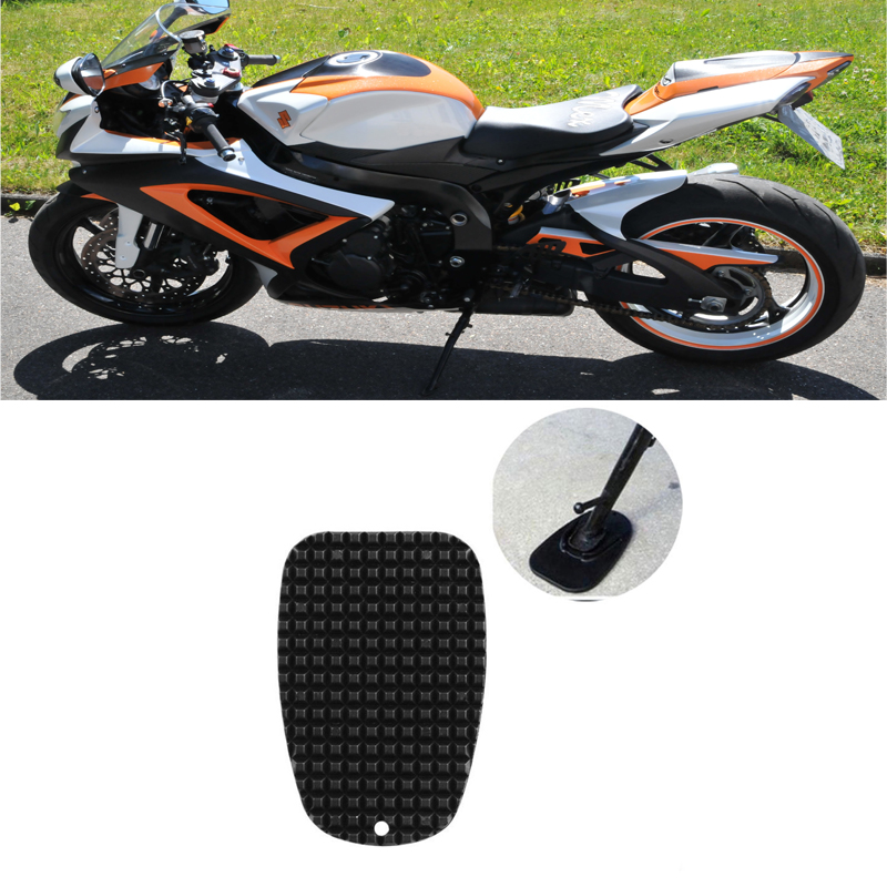 Motorcycle Kickstand Pad Support For Soft Ground Outdoor Parking Motobike Mount Pad Adjustable Stand Moto Parts Universal