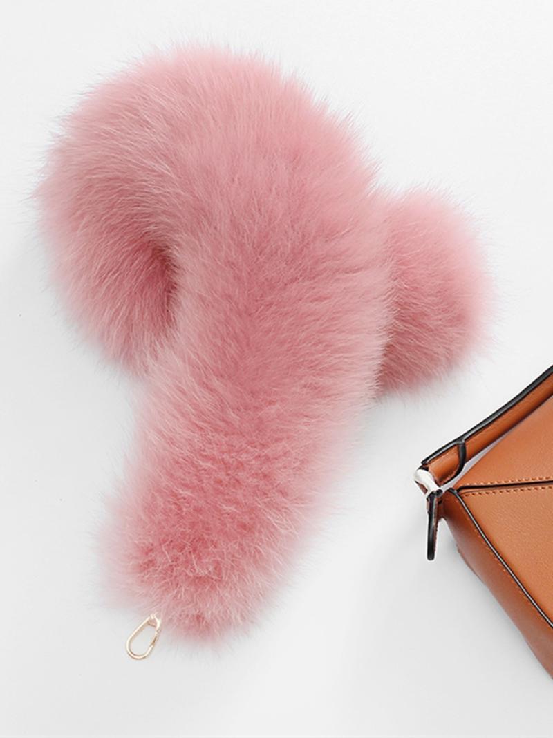 Belts 60cm Replacement Bag Strap Genuine Real Fur Handbag Shoulder Straps Handle For Women Purse Winter Accessories R52, White
Belts 60cm Replacement Bag Strap Genuine Real Fur Handbag Shoulder Straps Handle For Women Purse Winter Accessories R52, White