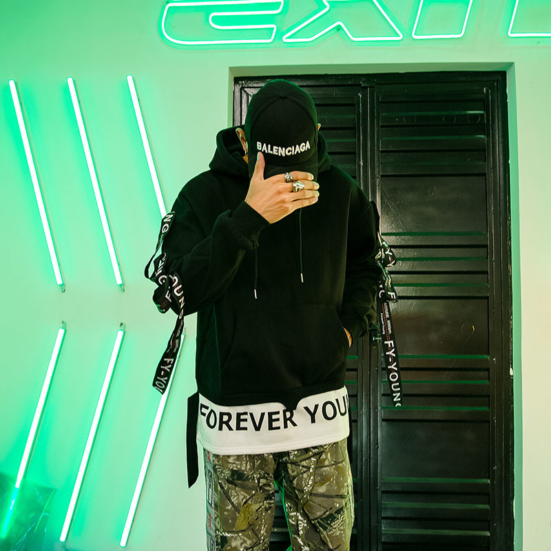 men's hoodies & sweatshirts aolamegs with a man's hoodie, two fake pieces, velvet, high street, hooded male fashion, hip hop, stre, Black
men's hoodies & sweatshirts aolamegs with a man's hoodie, two fake pieces, velvet, high street, hooded male fashion, hip hop, stre, Black