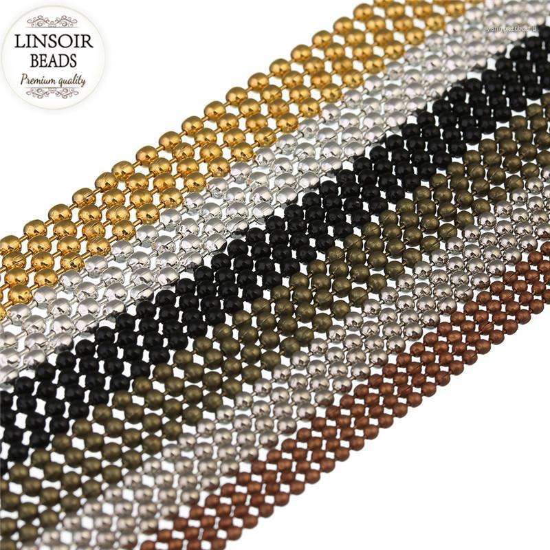 10m/lot 1.2 1.5 2 Mm Metal Ball Bead Chains Bulk Black/Silver/Gold Color Link For Diy Necklaces Bracelets Jewelry Making1
10m/lot 1.2 1.5 2 Mm Metal Ball Bead Chains Bulk Black/Silver/Gold Color Link For Diy Necklaces Bracelets Jewelry Making1