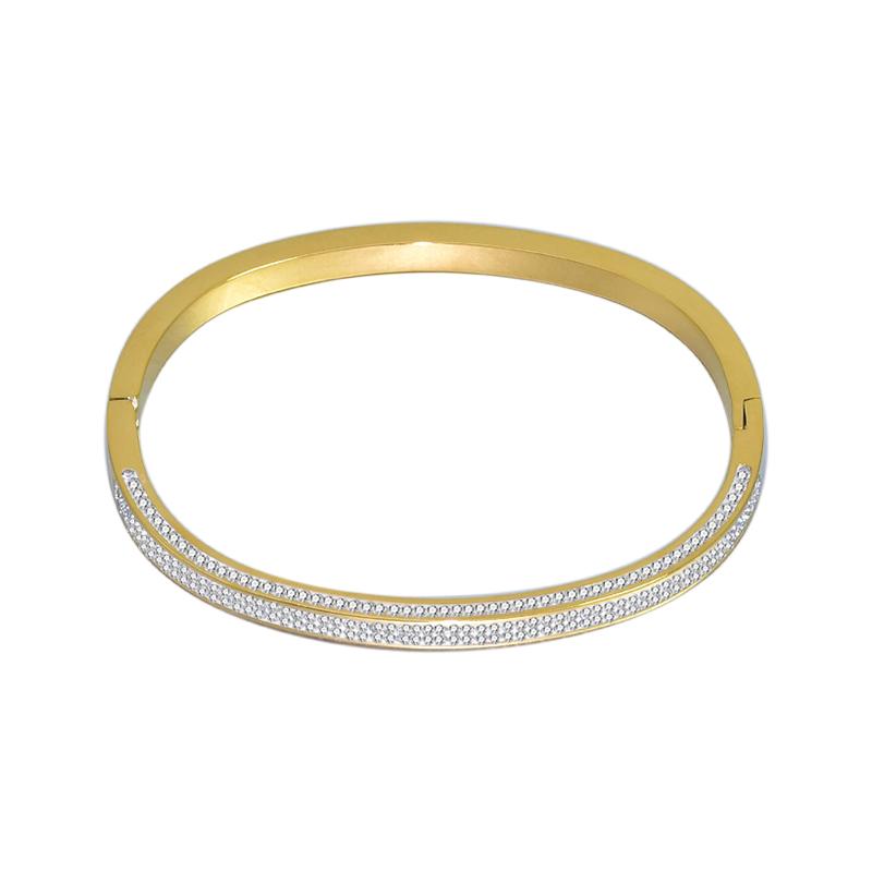 Bangle Stainless Steel Bracelets Full Diamond Natural Stones Bracelet Costume Accessories For Women Christmas Gift Female
Bangle Stainless Steel Bracelets Full Diamond Natural Stones Bracelet Costume Accessories For Women Christmas Gift Female