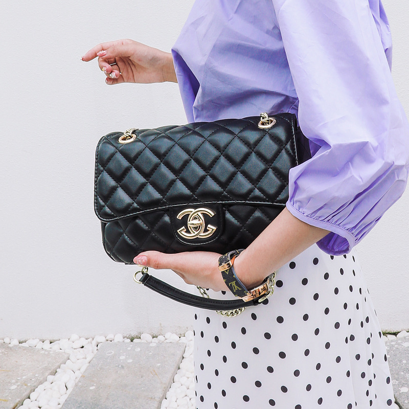 Messenger Bags Messenger BagsLingge 2021 Women's Messenger Single Shoulder Fashion Small Fragrant Chain Bag