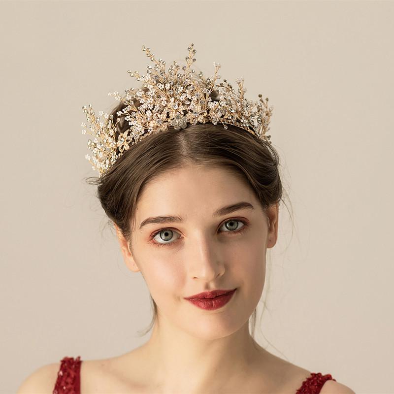 Hair Clips & Barrettes MYFEIVO Handmade Copper Rhinestone Bridal Tiaras Wedding Crowns Bridesmaid Diadem Headdress Accessories HQ1374
Hair Clips & Barrettes MYFEIVO Handmade Copper Rhinestone Bridal Tiaras Wedding Crowns Bridesmaid Diadem Headdress Accessories HQ1374