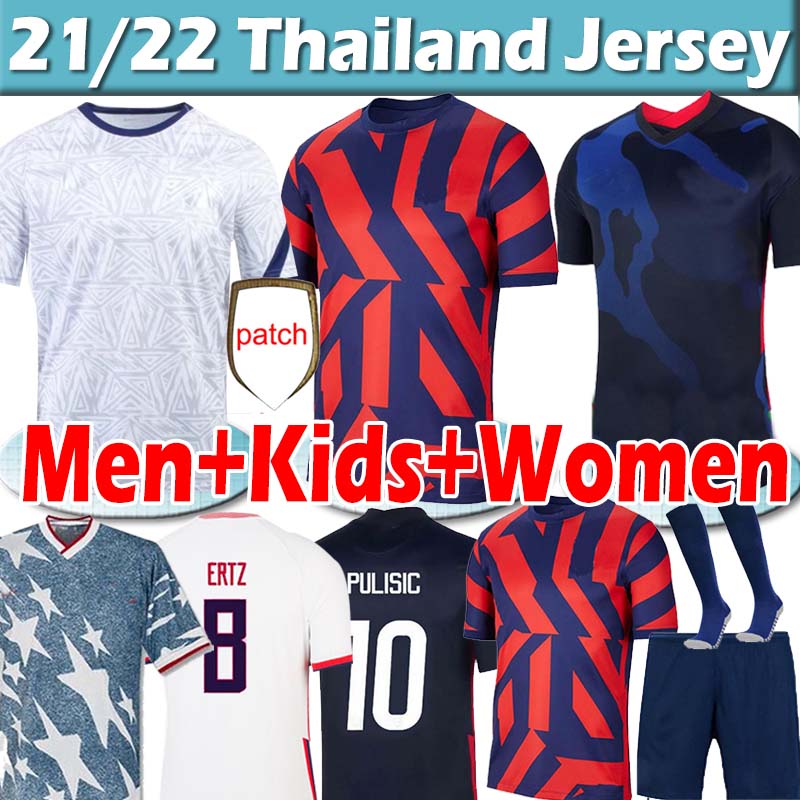 4 stars US 2021 2022 PULISIC REYNA A Soccer jerseys men women kids kits socks full sets DEST MCKENNIE LLOYD MORGAN America Football United States Shirt, 21 22 training
4 stars US 2021 2022 PULISIC REYNA A Soccer jerseys men women kids kits socks full sets DEST MCKENNIE LLOYD MORGAN America Football United States Shirt, 21 22 training