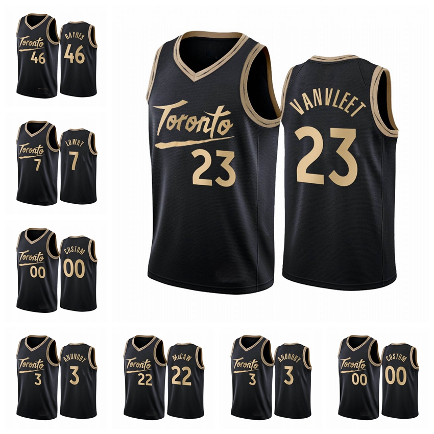 TorontoRaptorsMEN Kyle Lowry Pascal Siakam Fred VanVleet Serge Ibaka Black City 2020-21 Custom Basketball Jersey
TorontoRaptorsMEN Kyle Lowry Pascal Siakam Fred VanVleet Serge Ibaka Black City 2020-21 Custom Basketball Jersey
