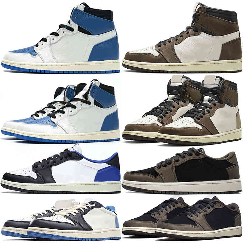 TS x Fragment Jumpman 1 Basketball Shoes Men Women 1s High OG Low Military Blue Dark Mocha Mens Trainers Sports Sneakers Size 36-46
TS x Fragment Jumpman 1 Basketball Shoes Men Women 1s High OG Low Military Blue Dark Mocha Mens Trainers Sports Sneakers Size 36-46