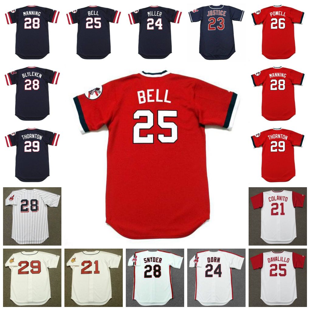 Cleveland Vintage Baseball Jersey 21 BOB LEMON 1948 ROCKY COLAVITO 1965 JUSTICE MILLER DORN BELL DAVALILLO POWELL BLYLEVEN SNYDER MANNING PINSON THORNTON PAIGE, 28 cory snyder 1989 white
Cleveland Vintage Baseball Jersey 21 BOB LEMON 1948 ROCKY COLAVITO 1965 JUSTICE MILLER DORN BELL DAVALILLO POWELL BLYLEVEN SNYDER MANNING PINSON THORNTON PAIGE, 28 cory snyder 1989 white