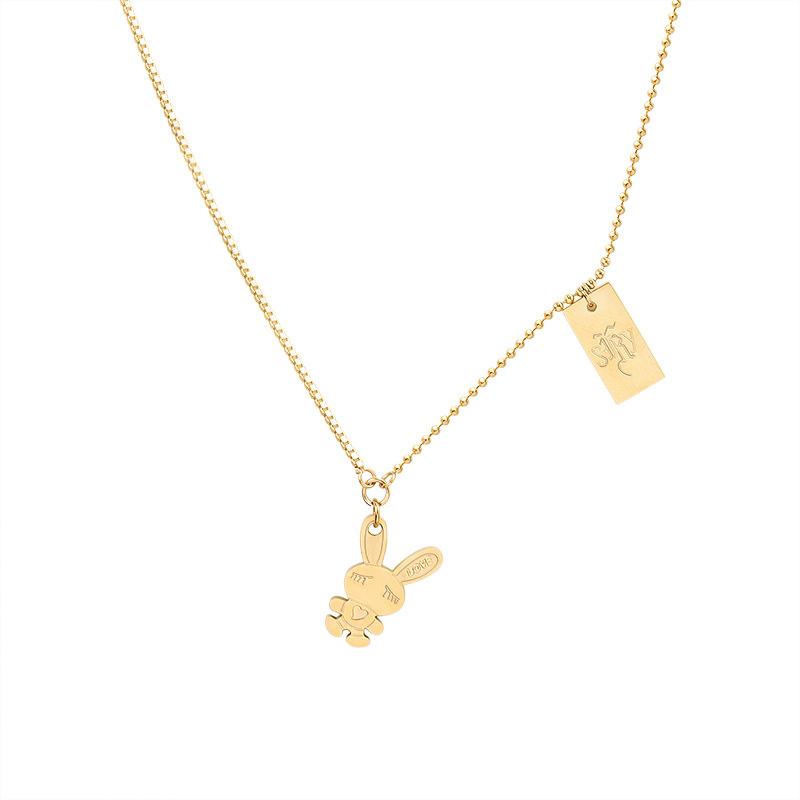 Pendant Necklaces Stainless Steel Animal Plated Gold Necklace For Women Statement Decoration On Neck Chain Collar Choker Jewelry, Silver
Pendant Necklaces Stainless Steel Animal Plated Gold Necklace For Women Statement Decoration On Neck Chain Collar Choker Jewelry, Silver