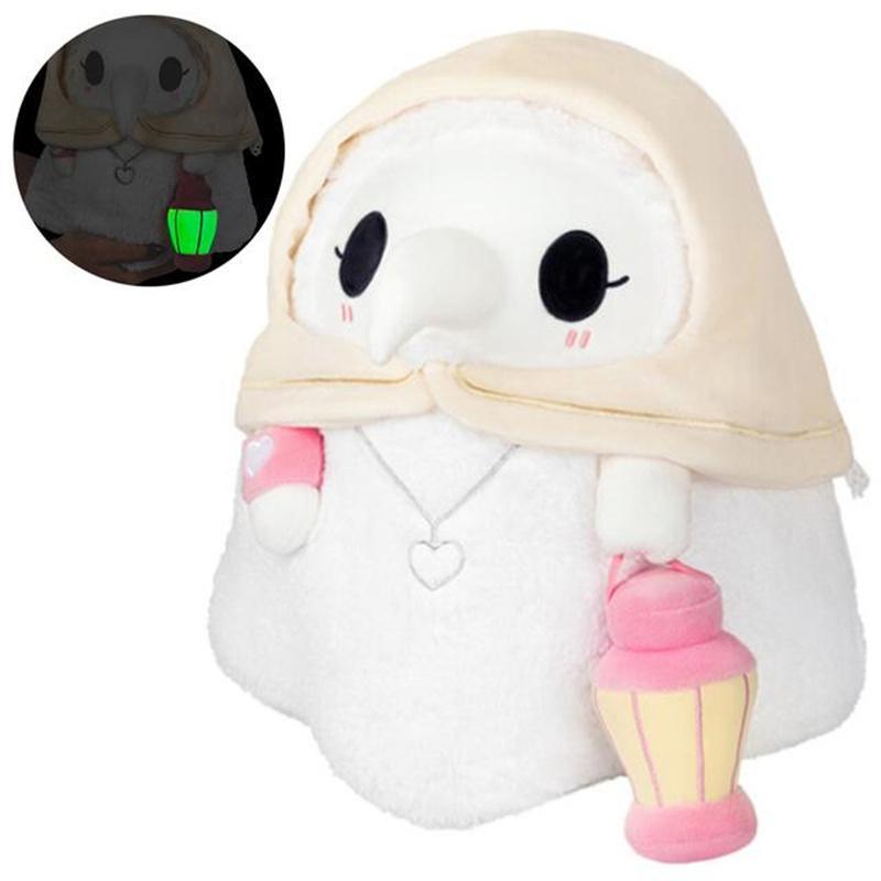 24h DHL Luminous Doll Light-absorbing Ragdoll Plagues Doctor Nurse Plush Toy Plague Crow Halloween 2021 New
