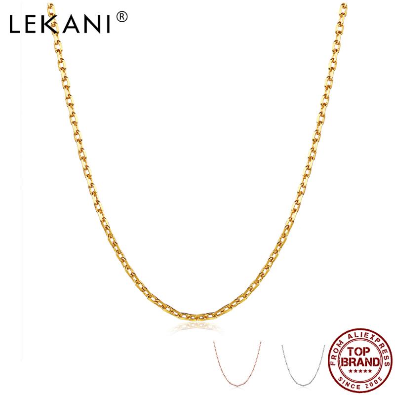 Necklace For Women Simple Design Copper Chains 3 Colors Female Fancy Collocation DIY Fashion Jewelry Wholesale, Silver
Necklace For Women Simple Design Copper Chains 3 Colors Female Fancy Collocation DIY Fashion Jewelry Wholesale, Silver