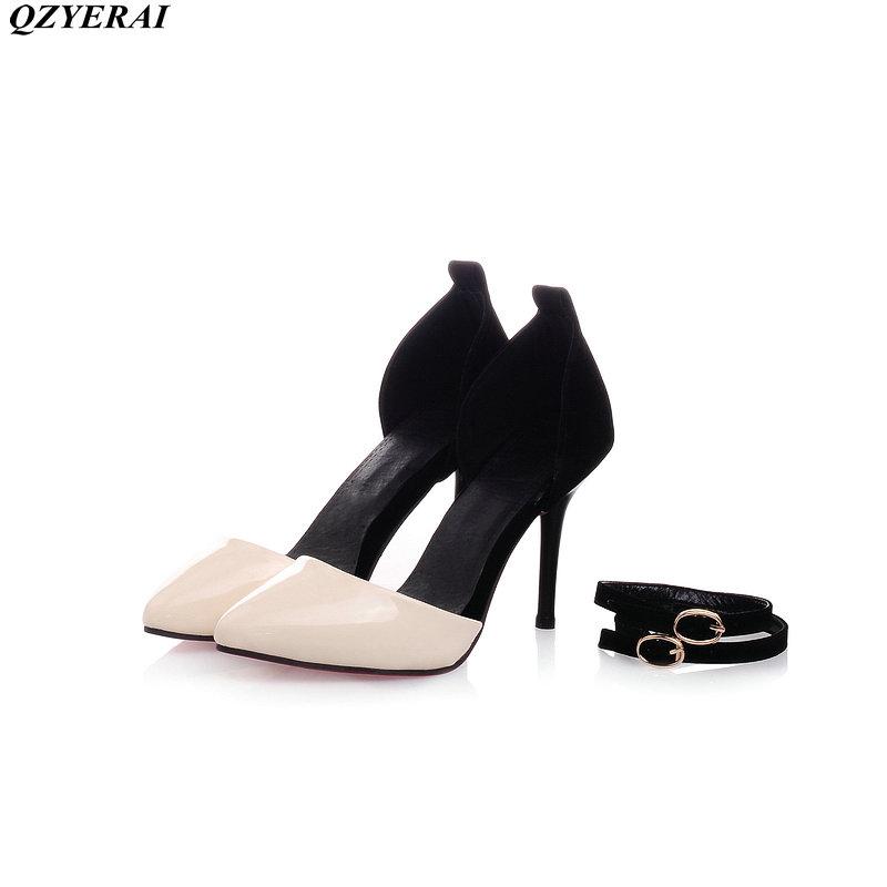 South Korea Famous Yuan Feng Hollow High Heels Sandals Spliced Patent Leather Pointed Heel High-heeled Shoes, Red
South Korea Famous Yuan Feng Hollow High Heels Sandals Spliced Patent Leather Pointed Heel High-heeled Shoes, Red