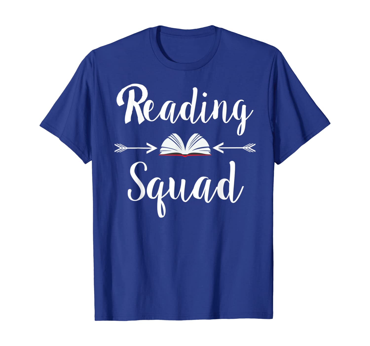 Reading Squad Librarian Teacher Student book lovers Tshirts, White;black