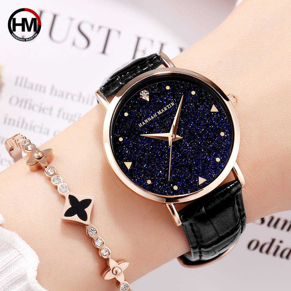 Top Luxury brand Japanese original imported movement quartz watch ladies waterproof leather flash Star Dial woman watch Clock 210527, Xkzjw-bai
Top Luxury brand Japanese original imported movement quartz watch ladies waterproof leather flash Star Dial woman watch Clock 210527, Xkzjw-bai