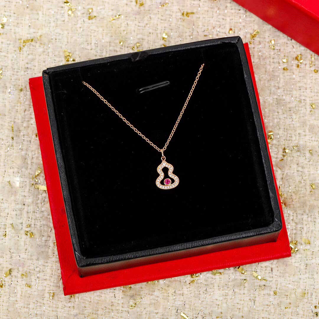 S925 silver penant necklace with white and fuchsia diamond for women wedding jewelry gift in 18k rose gold plated PS4839
S925 silver penant necklace with white and fuchsia diamond for women wedding jewelry gift in 18k rose gold plated PS4839