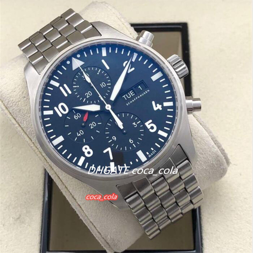 Best Edition Luxury 43mm Superclone Pilot Swiss Cal. 7750 Movimento Cronografo Uomo Guardes Sapphire 37710 Moda Cowhide Mens Guarda K124-1, Watch
Best Edition Luxury 43mm Superclone Pilot Swiss Cal. 7750 Movimento Cronografo Uomo Guardes Sapphire 37710 Moda Cowhide Mens Guarda K124-1, Watch