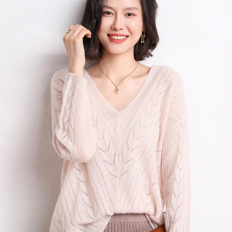 Women's Sweaters BELIARST Ladies V-neck Sweater 21Fall/winter Pullover Casual Knit Plus Size Tops 100% Cashmere Hollow Female Jacket Long Sl, Beige
Women's Sweaters BELIARST Ladies V-neck Sweater 21Fall/winter Pullover Casual Knit Plus Size Tops 100% Cashmere Hollow Female Jacket Long Sl, Beige