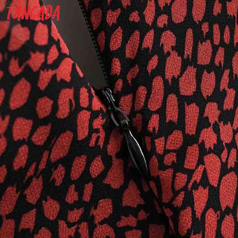 Fashion Women Leopard Print Chiffon Long Sleeve High Street Ladies Mini Dress 5D53 210416