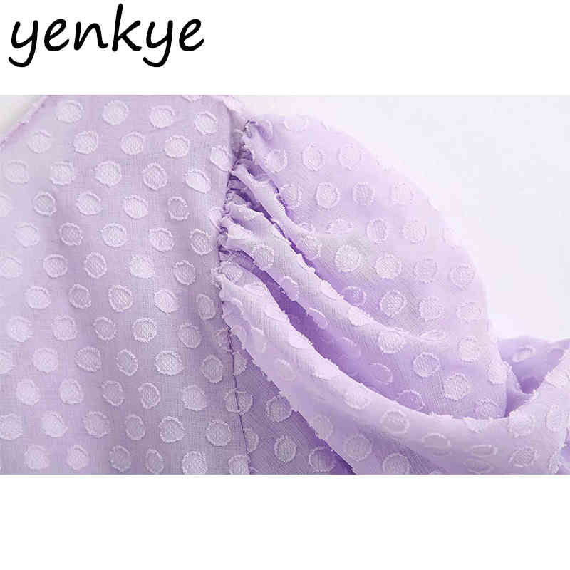 Fashion Women Semi-sheer Purple Jacquard Crop Top Sexy Backless O Neck Short Sleeve Summer Tops Plus Size Blusas mujer BBWM2197 210515